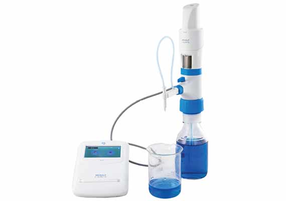 Motor Operated Burette with 3 Calibrated Pre-set Speeds Motor Operated Burette with 3 Calibrated Pre-set Speeds